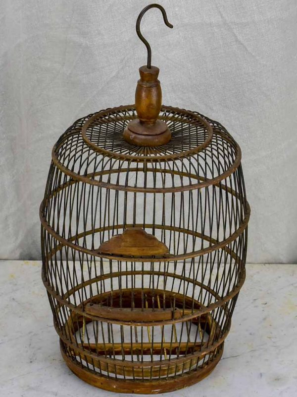 Antique round birdcage For Discount