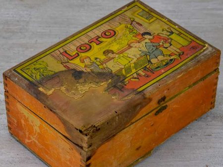 Antique French children s game - Loto Cheap