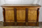 Antique French oak pharmacy counter on Sale