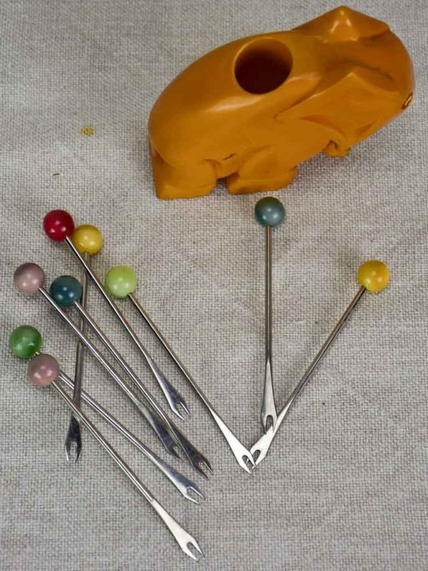 1930 s English Bakelite snail skewer display - elephant Cheap