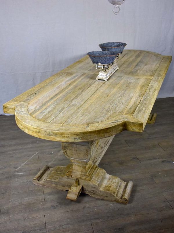 Antique French monastery dining table 98  x 39½  on Sale