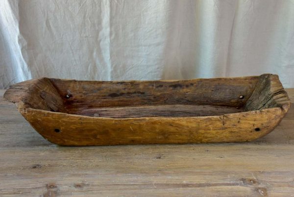 Antique wooden animal trough For Discount