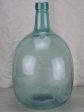 Antique French demijohn bottle - oval For Sale