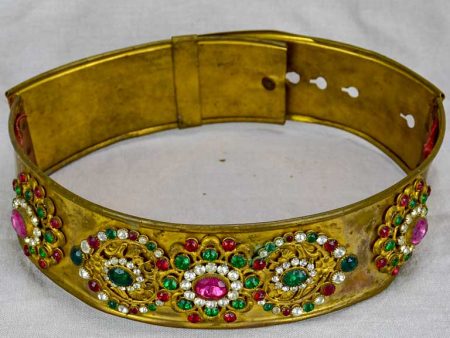 19th Century religious belt from a statue Discount