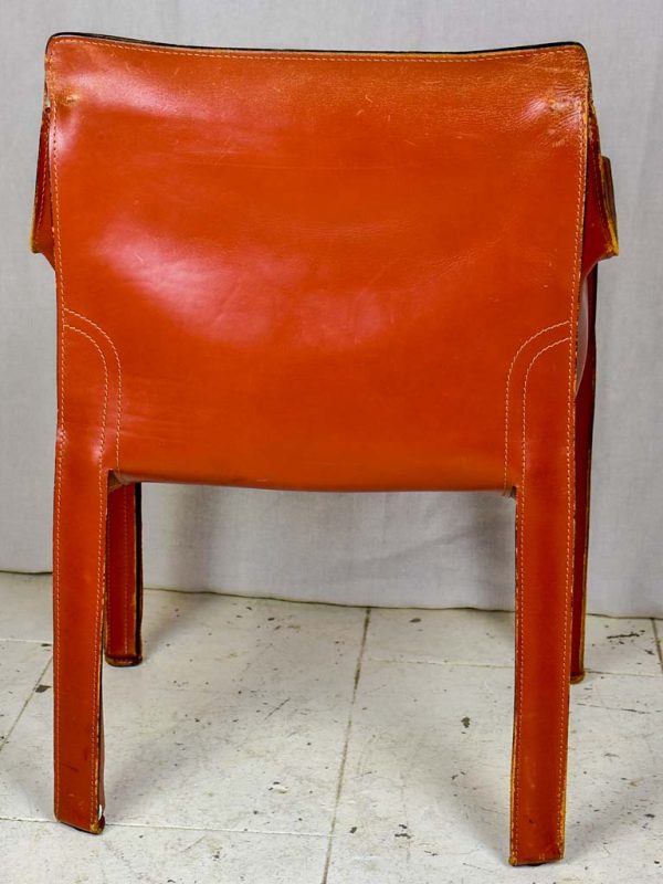 Vintage Bellini leather armchairs - 4 available Online