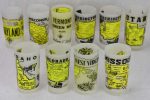 10 vintage United States tumblers - souveniers Online