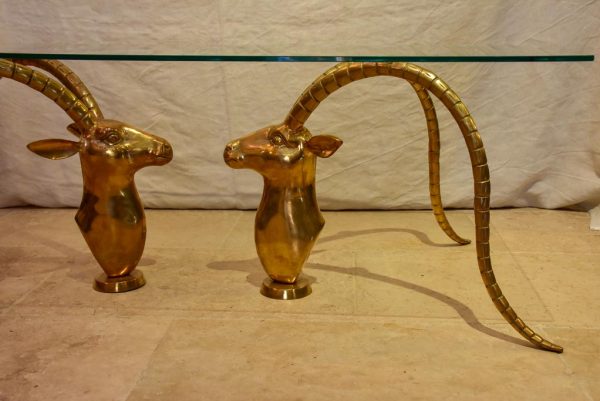 Coffee table - style of Alain Chervet Mouflons For Sale