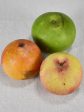 Collection of three vintage marble fruits Hot on Sale