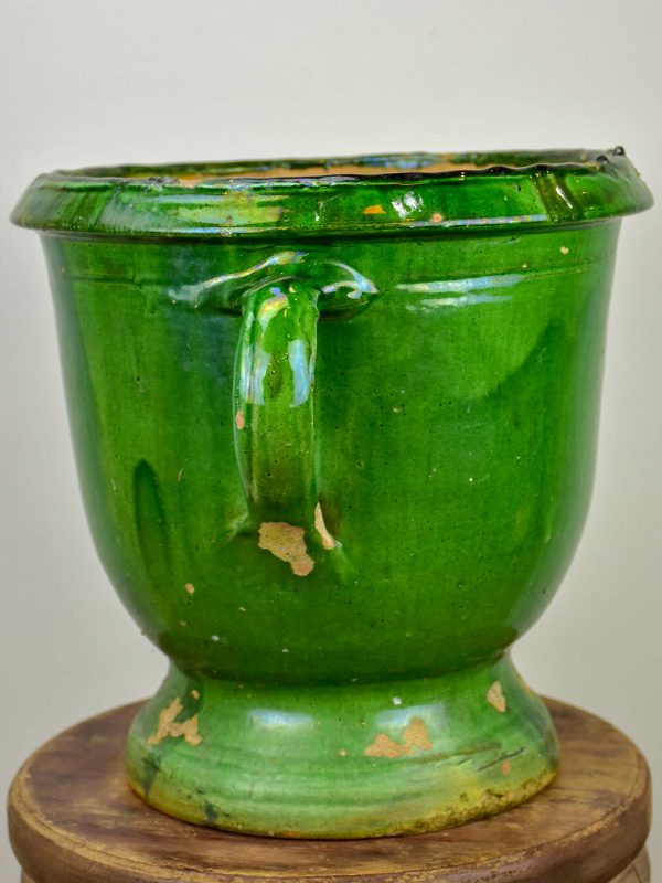 Antique French green garden planter from Castelnaudary - 12 ½   Online Sale