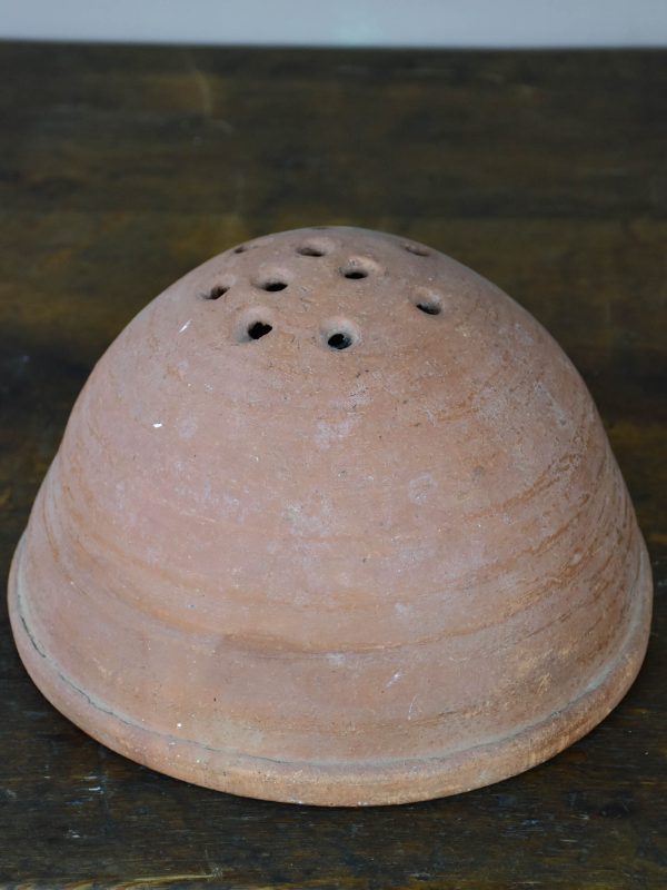 Antique French terracotta sieve For Cheap