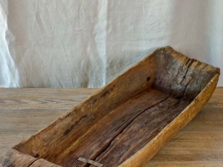 Antique wooden animal trough For Discount