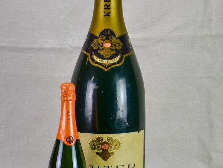 1950 s faux champagne advertisement bottle - Kritter 25½  Online now