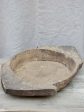 Primitive wooden dish with pointed handles For Cheap