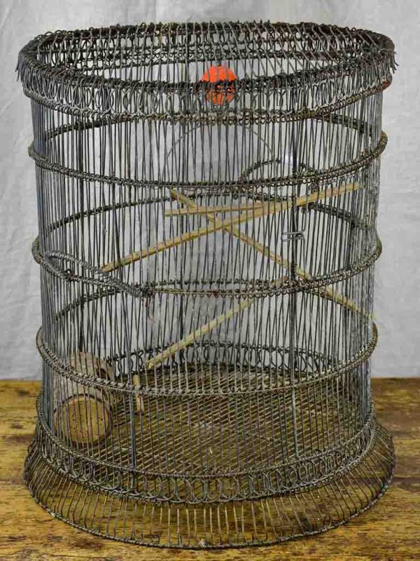 Antique French round birdcage Fashion