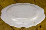 Large ironstone oval platter - late 19th Century 17  x 12¼  Cheap