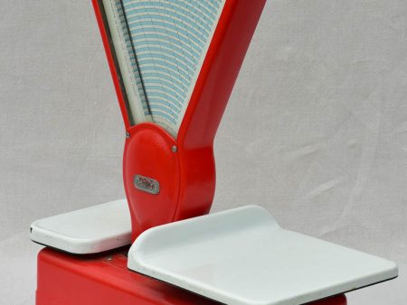 Berkel butcher s shop scales from the 1950 s - red Supply