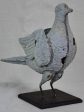 RESERVED Antique French weather vane pigeon mounted on iron block For Discount