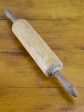 Antique French rolling pin - wooden For Discount