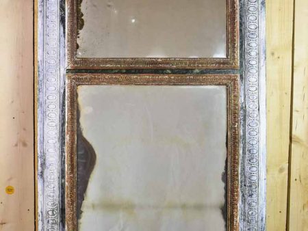 Stunning mantle trumeau mirror from the early 19th century and original patina 39  x 58¼  Cheap