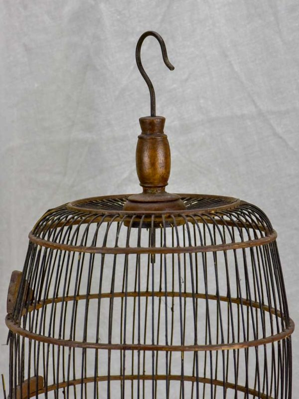 Antique round birdcage For Discount