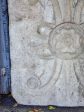 Large salvaged French ceiling plaster mold - cement Supply