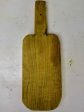 Antique French cutting board with long handle 11” For Cheap