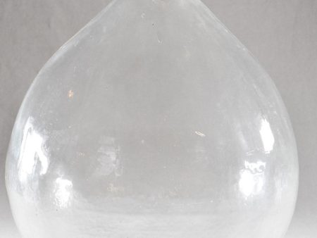 Large antique glass demijohn bottle 20¾  Online