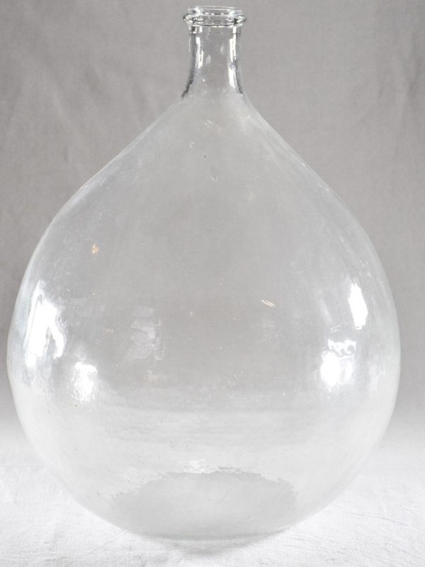 Large antique glass demijohn bottle 20¾  Online