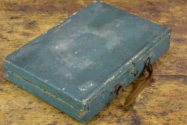 Antique French artist s paint box with palette Cheap