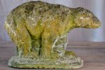 Antique garden sculpture of a bear Hot on Sale