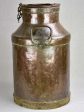 Large copper milk pot - 19th century 24½  Online Sale