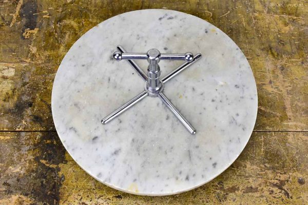 Antique marble cheese presentation stand Online Sale