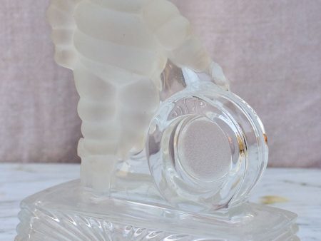 Mid-century glass paperweight, Michelin tyres Online Sale