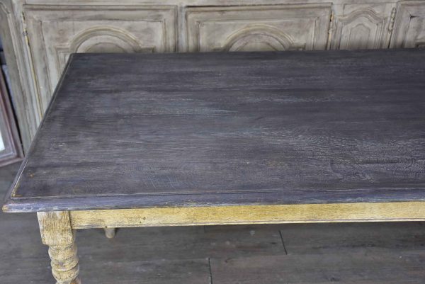 Large antique French oak dining table Supply