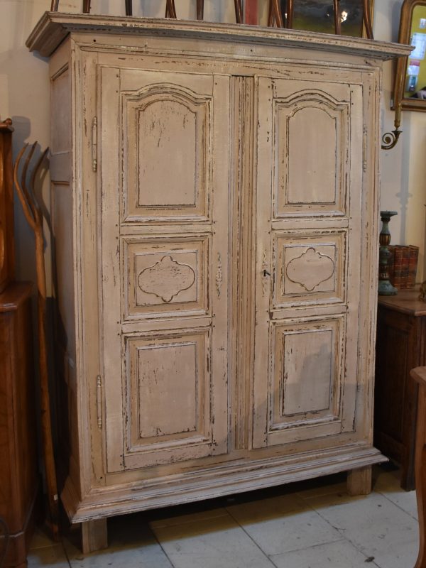 Armoire, country, beige patina, 18th-century Sale