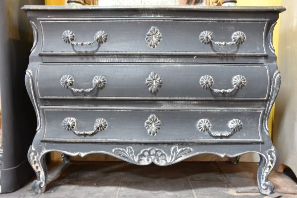 French Tombeau commode with blue patina Cheap