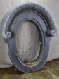 Large 19th Century Oeil de boeuf window frame 35  x 43¼  Hot on Sale