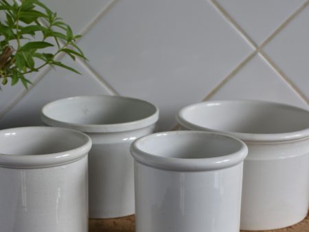 19th century French ironstone preserving jars – Four Online Hot Sale