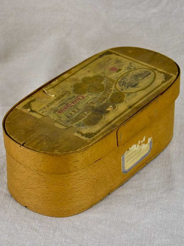 Antique oval box - madelines and macarons 14¼  x 5½  Fashion