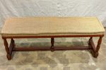 Antique French bistro style bench seat Hot on Sale