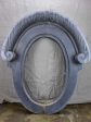 Large 19th Century Oeil de boeuf window frame 35  x 43¼  Hot on Sale