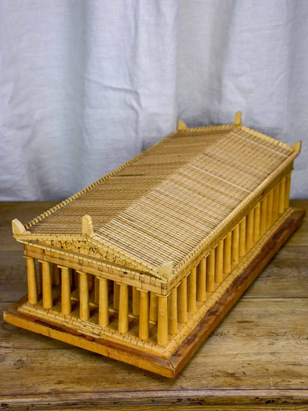 Vintage scale model of the Parthenon Discount