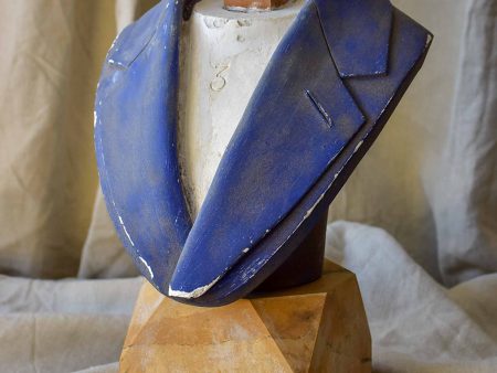 Presentation bust from a men s tie   hat shop Online