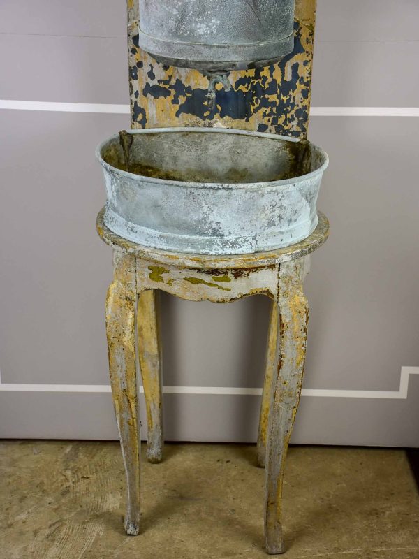 18th Century French gravity wash basin Hot on Sale