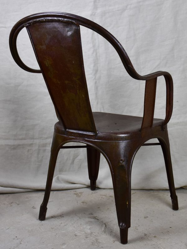 Pair of original Tolix armchairs - 1930 s Online now