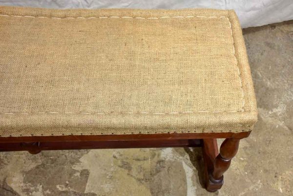 Antique French bistro style bench seat Hot on Sale