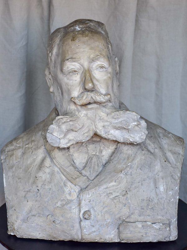 19th Century French bust - plaster on Sale