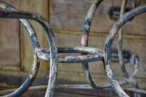 Round antique French marble table Supply