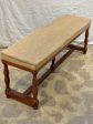 Antique French bistro style bench seat Hot on Sale