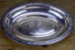 Antique French silver serving dish Fashion